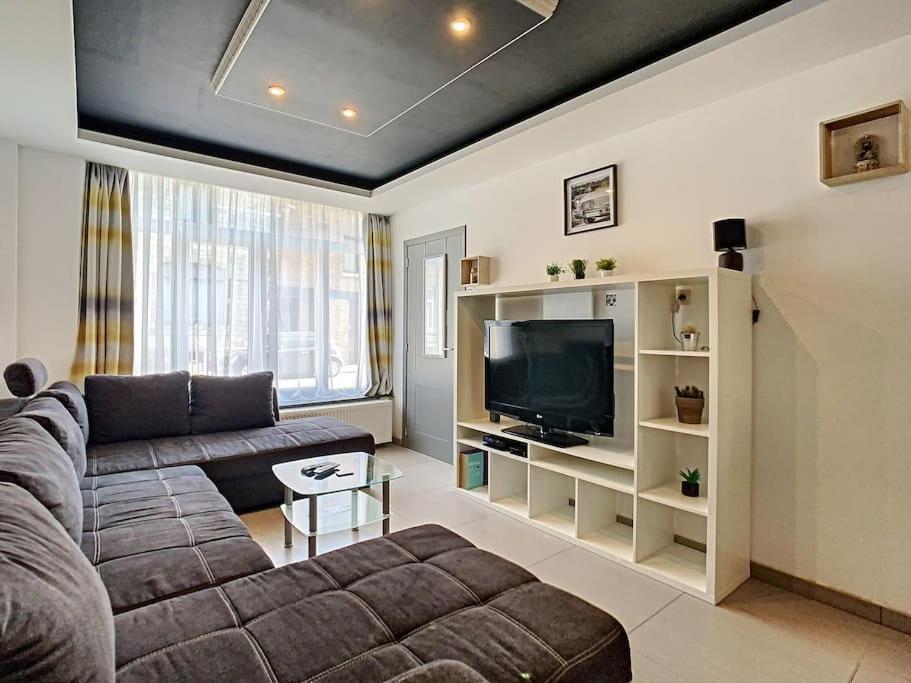 Yvoir Vue Sur Meuse Avec Jacuzzi Et Sauna Exterieur. מראה חיצוני תמונה